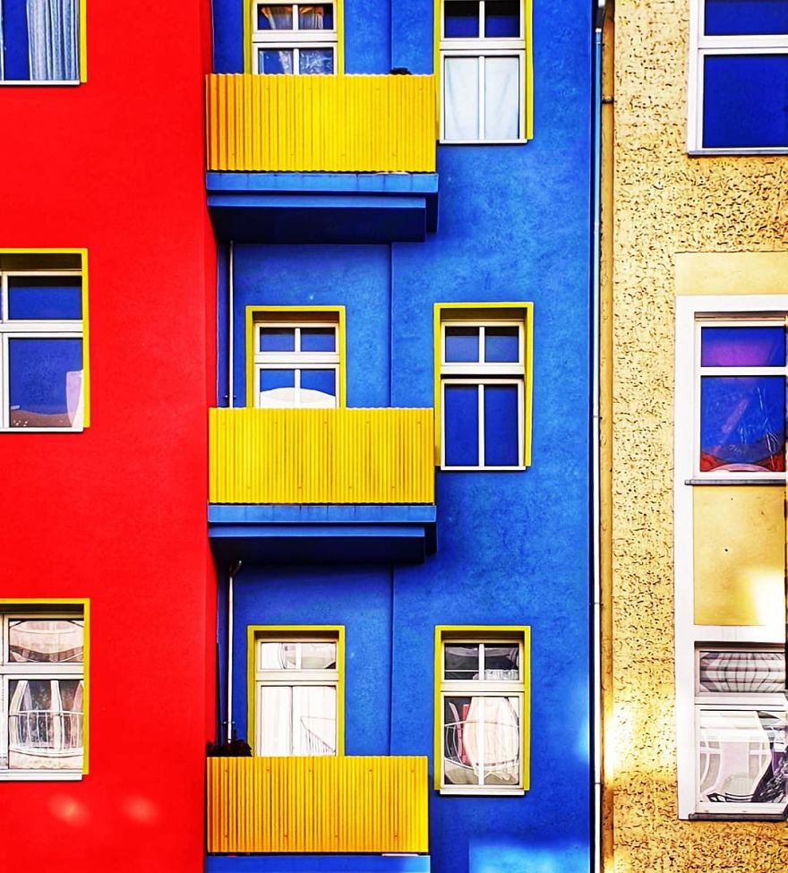 უჩვეულოდ ფერადი ბერლინი - ფოტორეპორტაჟი, რომელიც ქალაქს ახალი პერსპექტივით დაგანახებთ