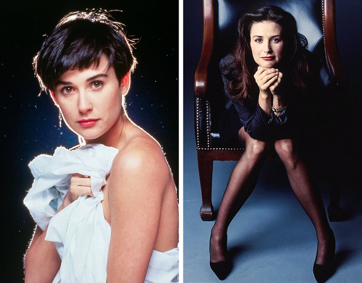 როგორ გამოიყურებოდნენ 90-იანი წლების ქალები - ფოტოშოპისა და პლასტიკური ოპერაციების გარეშე