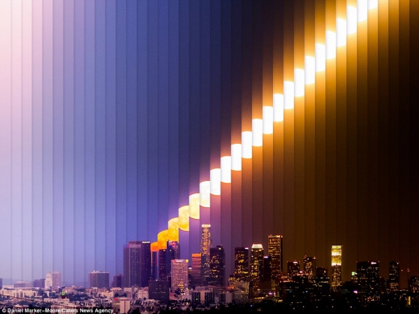 დროის სხვადასხვა მონაკვეთში გადაღებული 16 ფოტო -  დანიელ მარკერ-მურის პროექტი