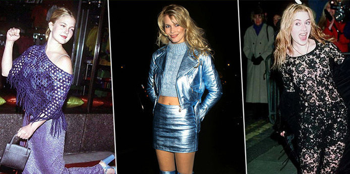 როგორ იცვამდნენ ვარსკვლავები 90-იან წლებში: 15 დაუჯერებელი ფოტო